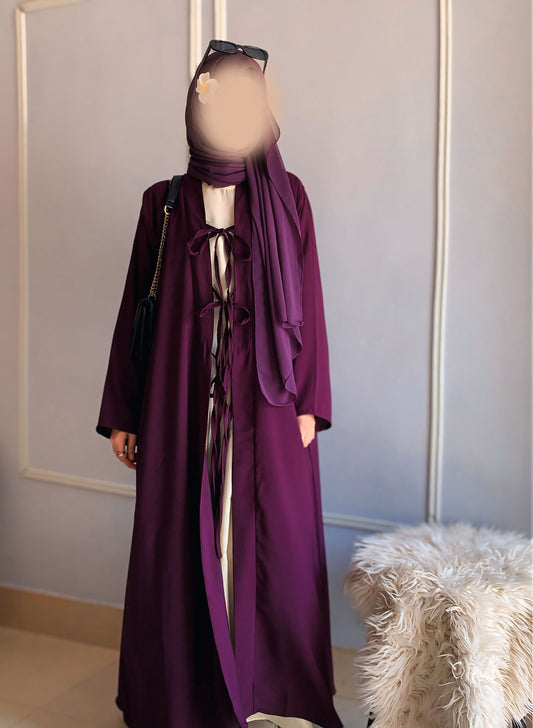 3 Piece Elegant Abaya Set