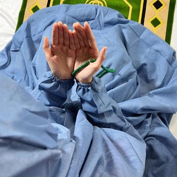 Premium Namaz Khimar – Swiss Lawn