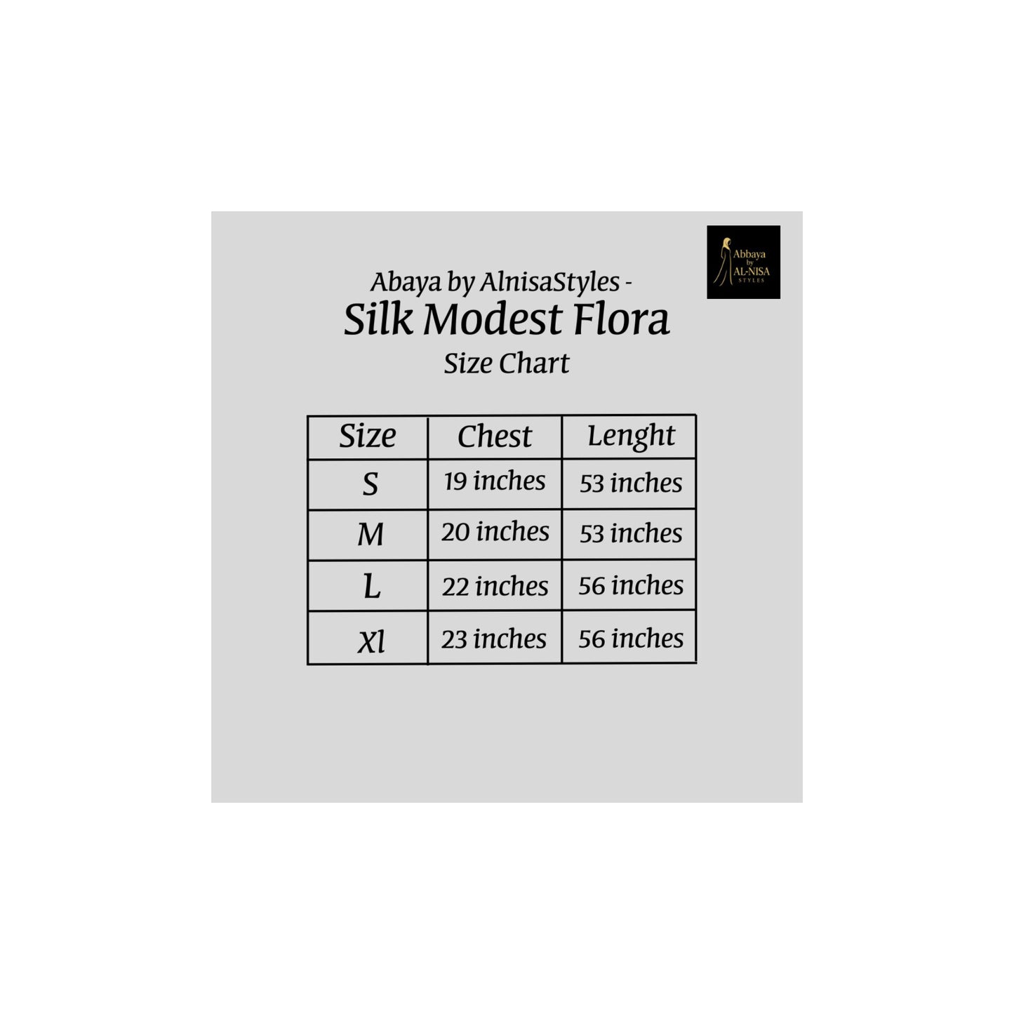 Silk Modest Flora with scarf