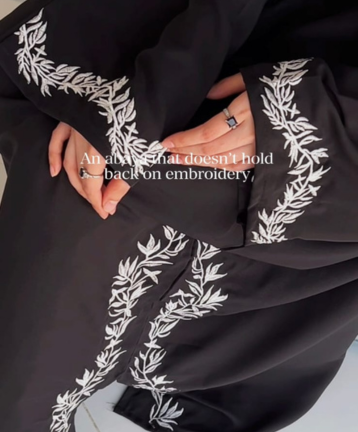 Embroidered Abaya