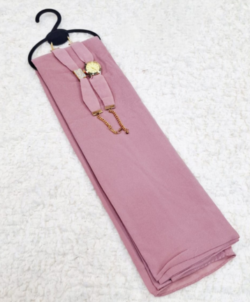 Hijab & Matching Watch + Bracelet Set