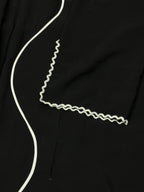 Srine in Black Abaya (Uper Gown With Scarf)