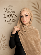 Velour Lawn Scarf