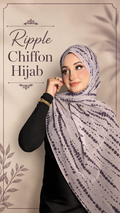 Ripple Chiffon Hijab