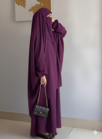 3-Piece Nikab Jilbab Skirt Set