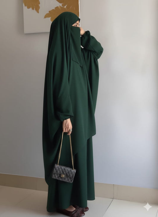 3-Piece Nikab Jilbab Skirt Set