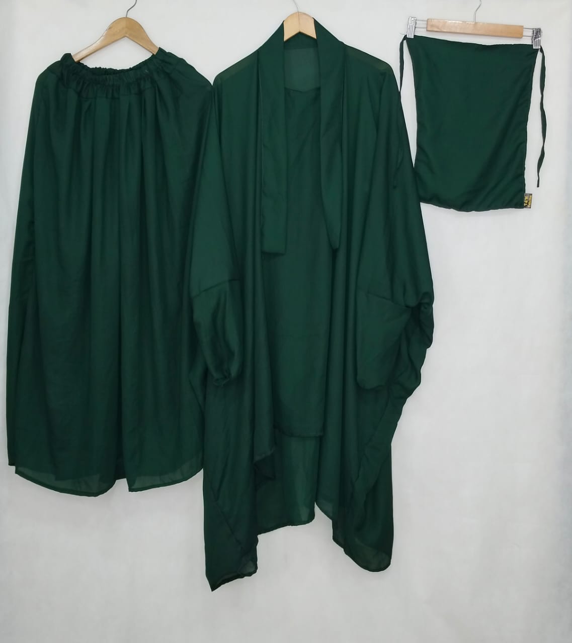 3-Piece Nikab Jilbab Skirt Set