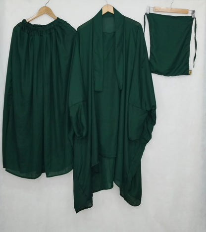 3-Piece Nikab Jilbab Skirt Set