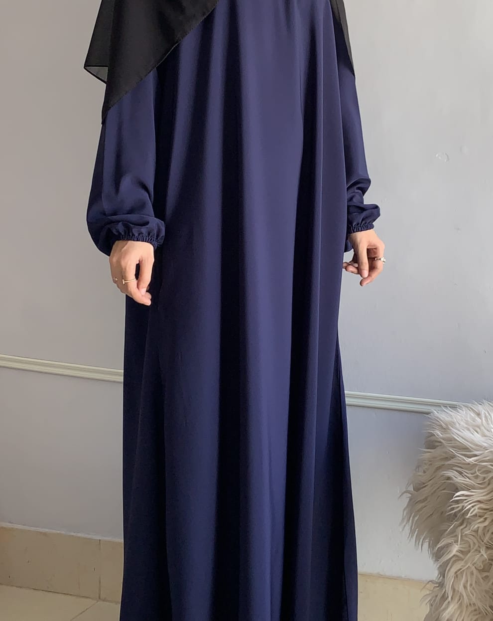 Dual Pocket Abaya