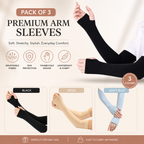 Pack Of 3 Sleeves Extender