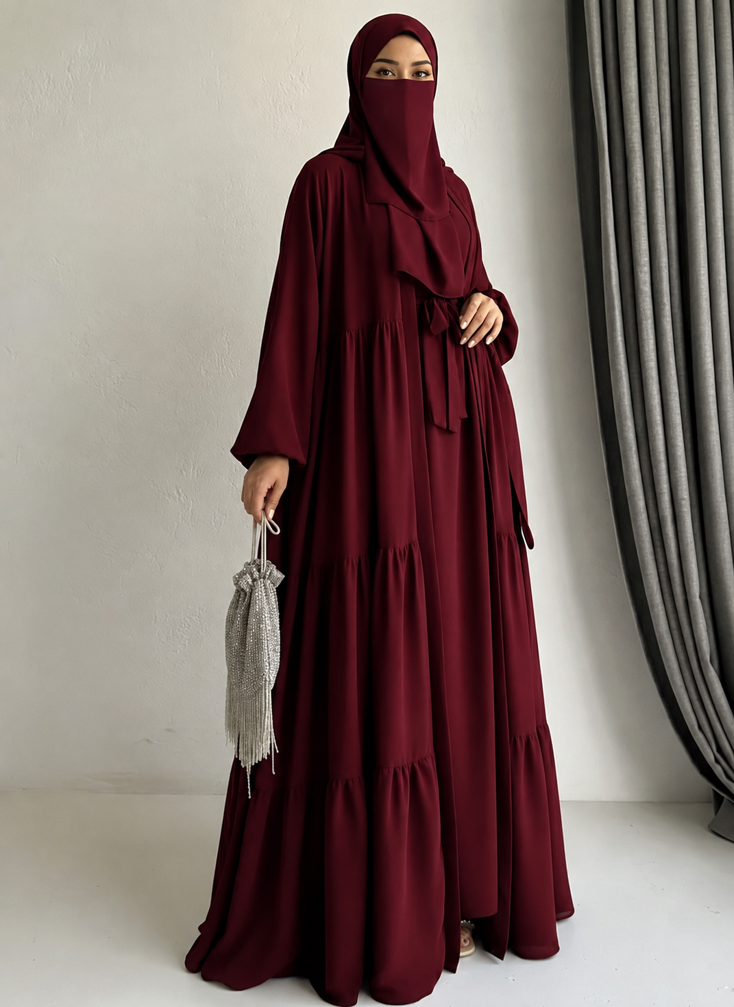 5 Piece Abaya Set