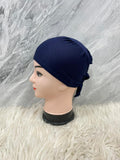 Under Scarf Dori Topi Navy Blue
