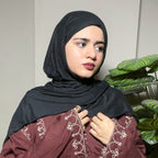 Turkish Instant Scarf Black