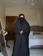 Iraqi Front Open Chadar Abaya With Zip