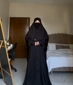 Iraqi Front Open Chadar Abaya With Zip