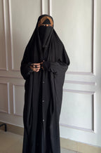 Iraqi Front Open Chadar Abaya With Button