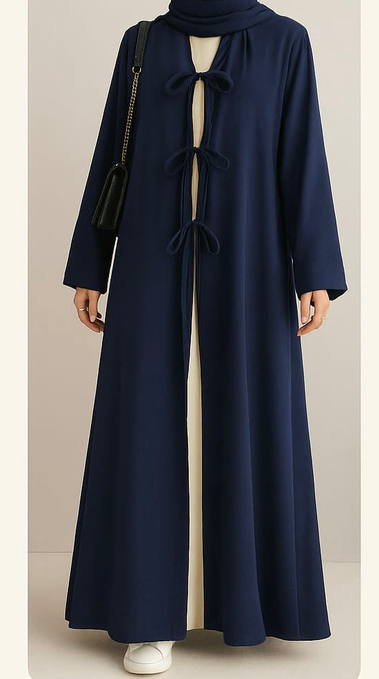 3 Piece Elegant Abaya Set