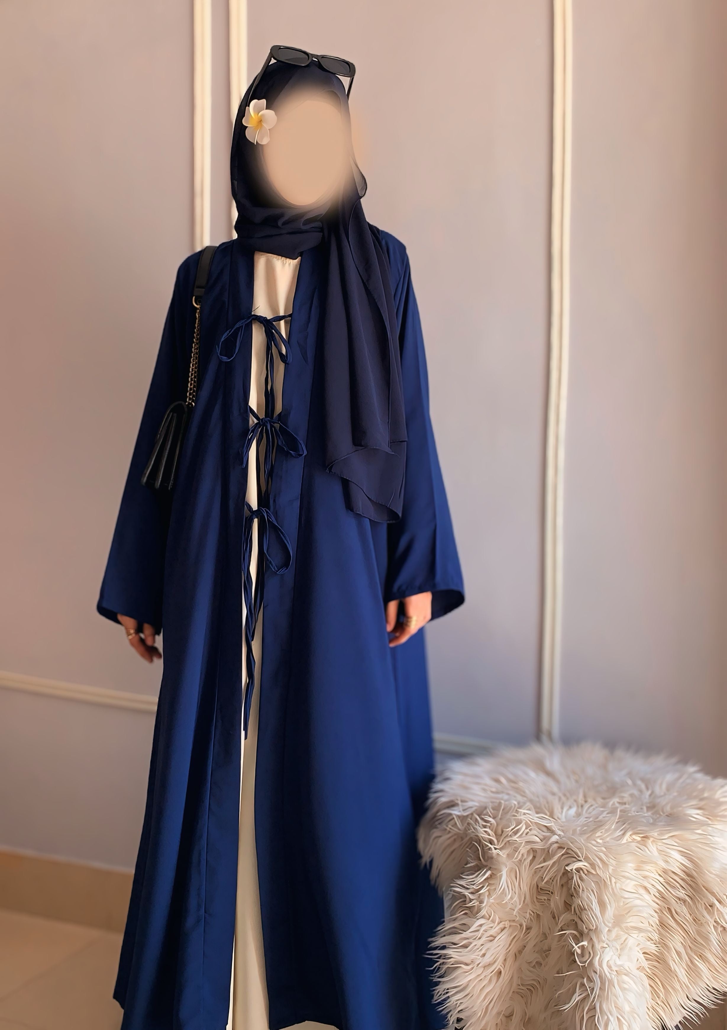 3 Piece Elegant Abaya Set