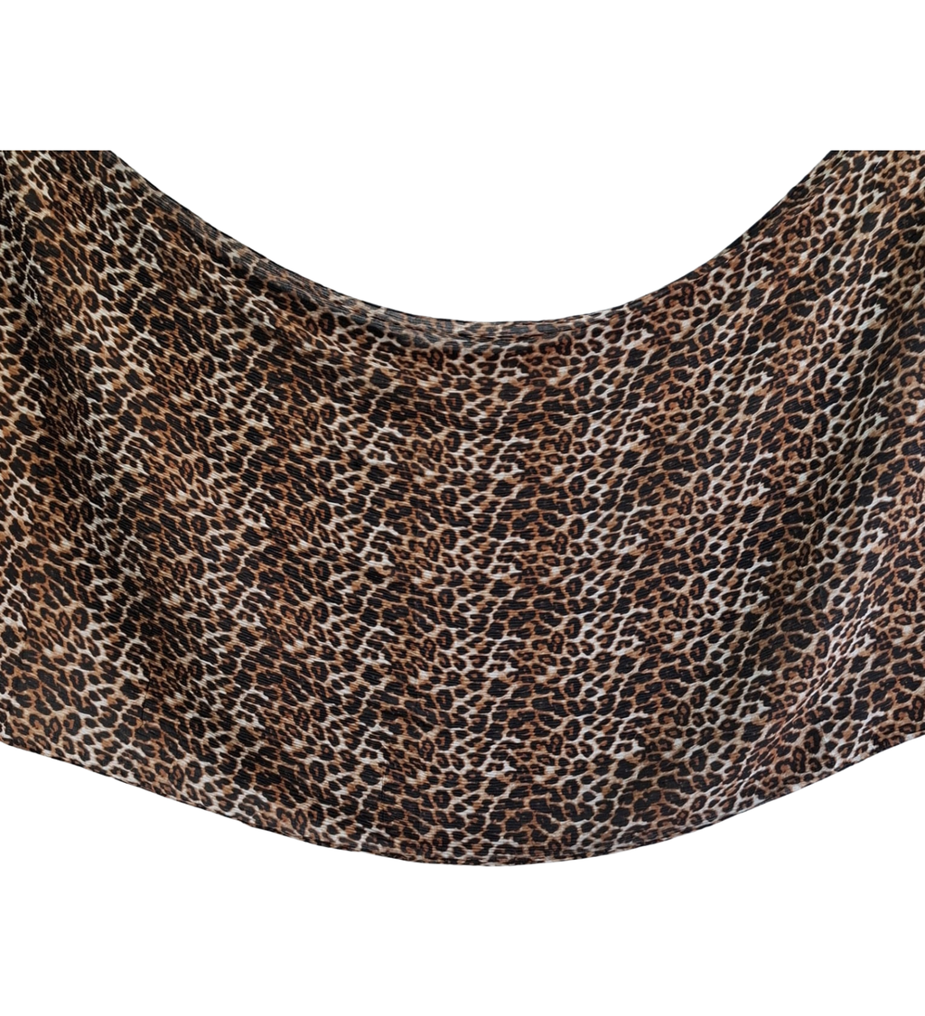Crinkle Leopard Printed Hijab