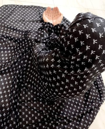 Elegant Printed Namaz Khimar