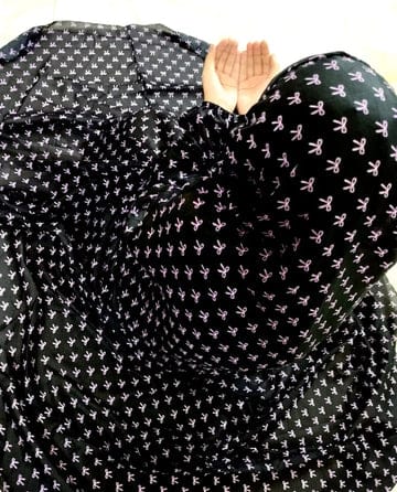 Elegant Printed Namaz Khimar