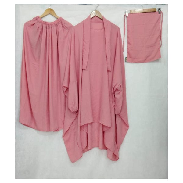 Elegant 3-Piece Nikab Jilbab Skirt Set