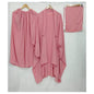 Elegant 3-Piece Nikab Jilbab Skirt Set