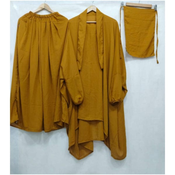 Elegant 3-Piece Nikab Jilbab Skirt Set