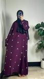 Moon Embroidered Abaya