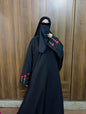 Sleeves Embroidered Abaya