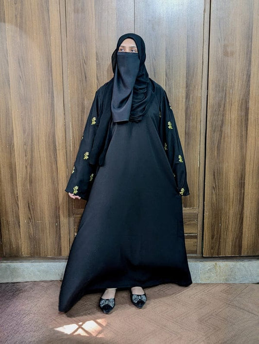 Full Sleeves Embroidered Abaya