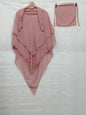 3 Layer Khimar With Nikab