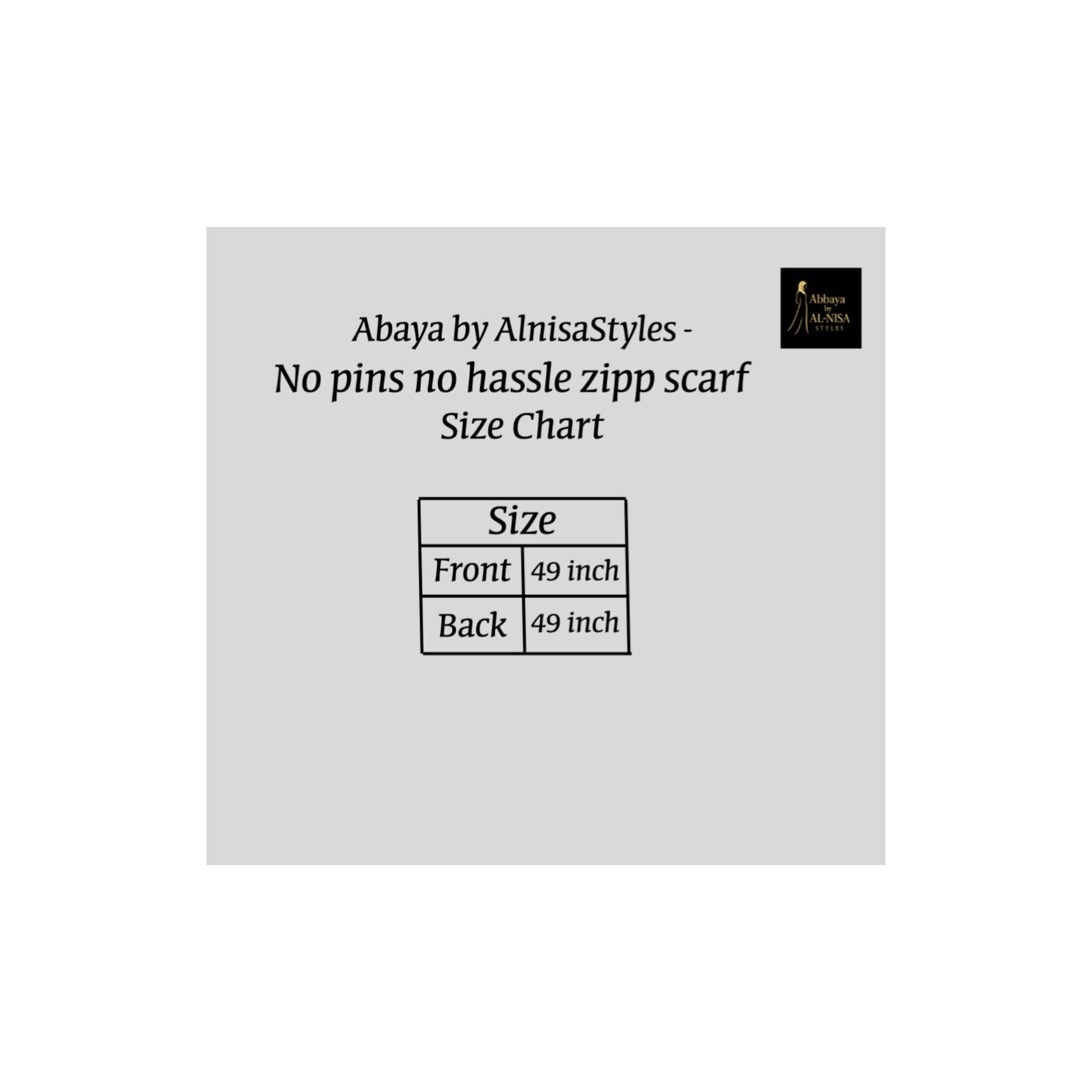 No Pins No Hassle Zipp Scarf