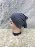 Under Scarf Tube Cap Dark Gray
