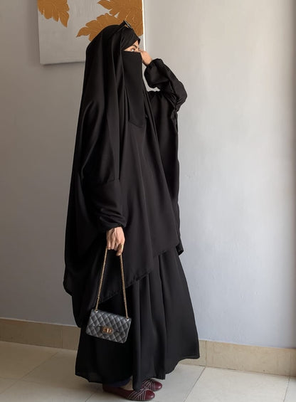 3-Piece Nikab Jilbab Skirt Set