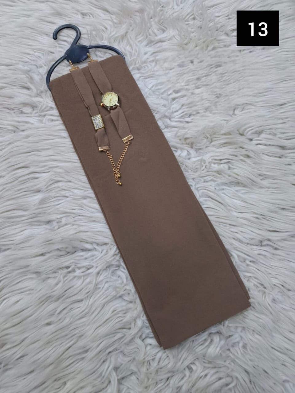 Hijab & Matching Watch + Bracelet Set