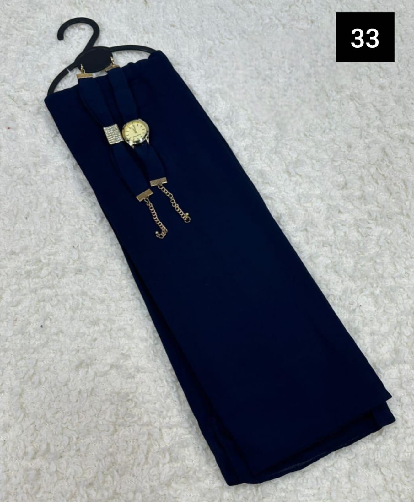 Hijab & Matching Watch + Bracelet Set