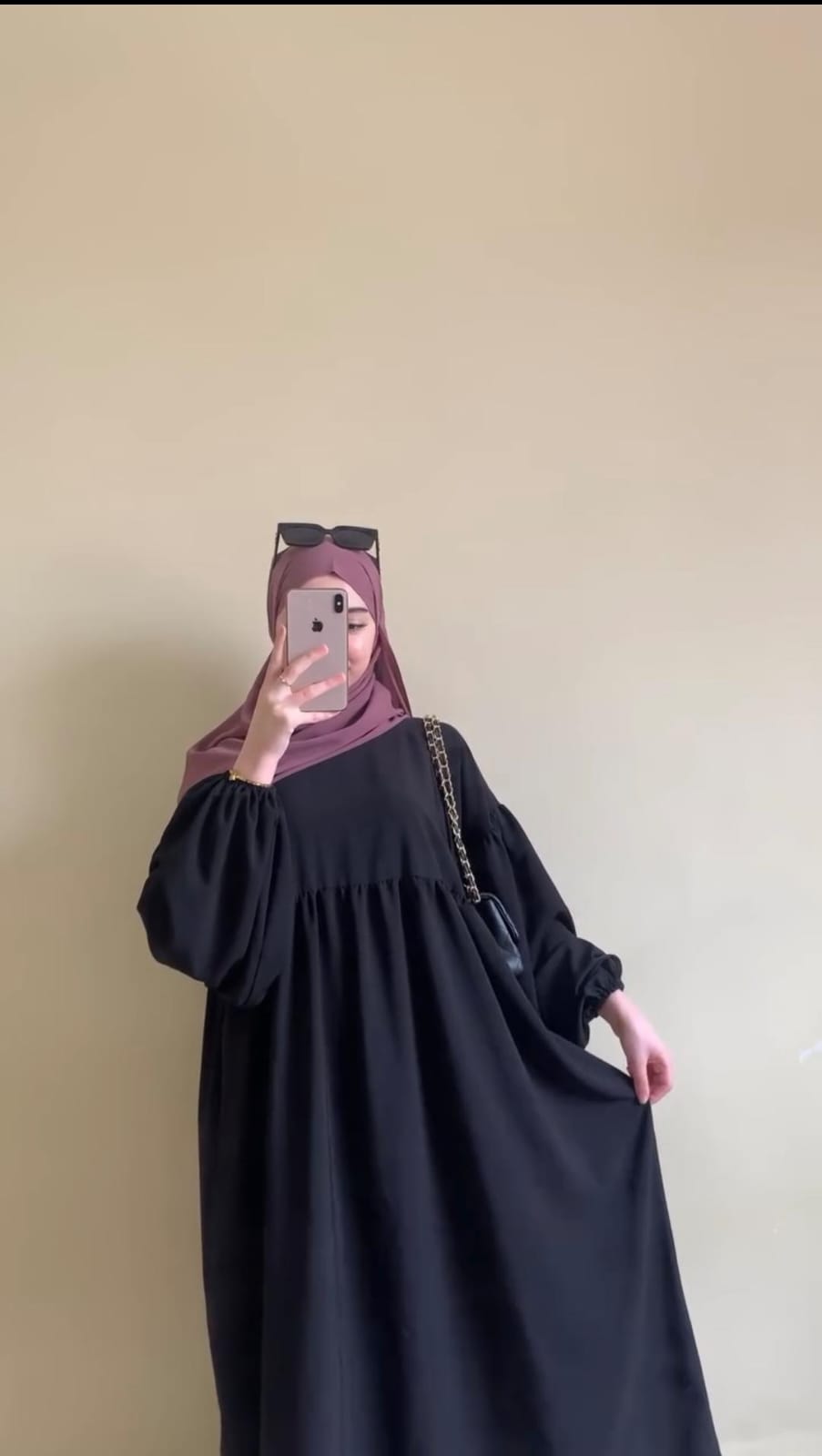 Bagy Sleeves Abaya