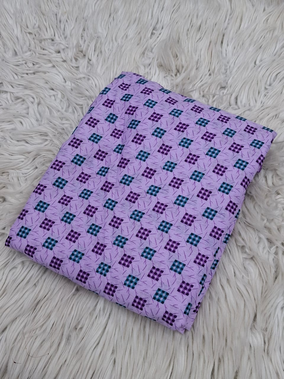 Big Size Full Coverage Namaz Chadar Full Sleeves Lite Purple