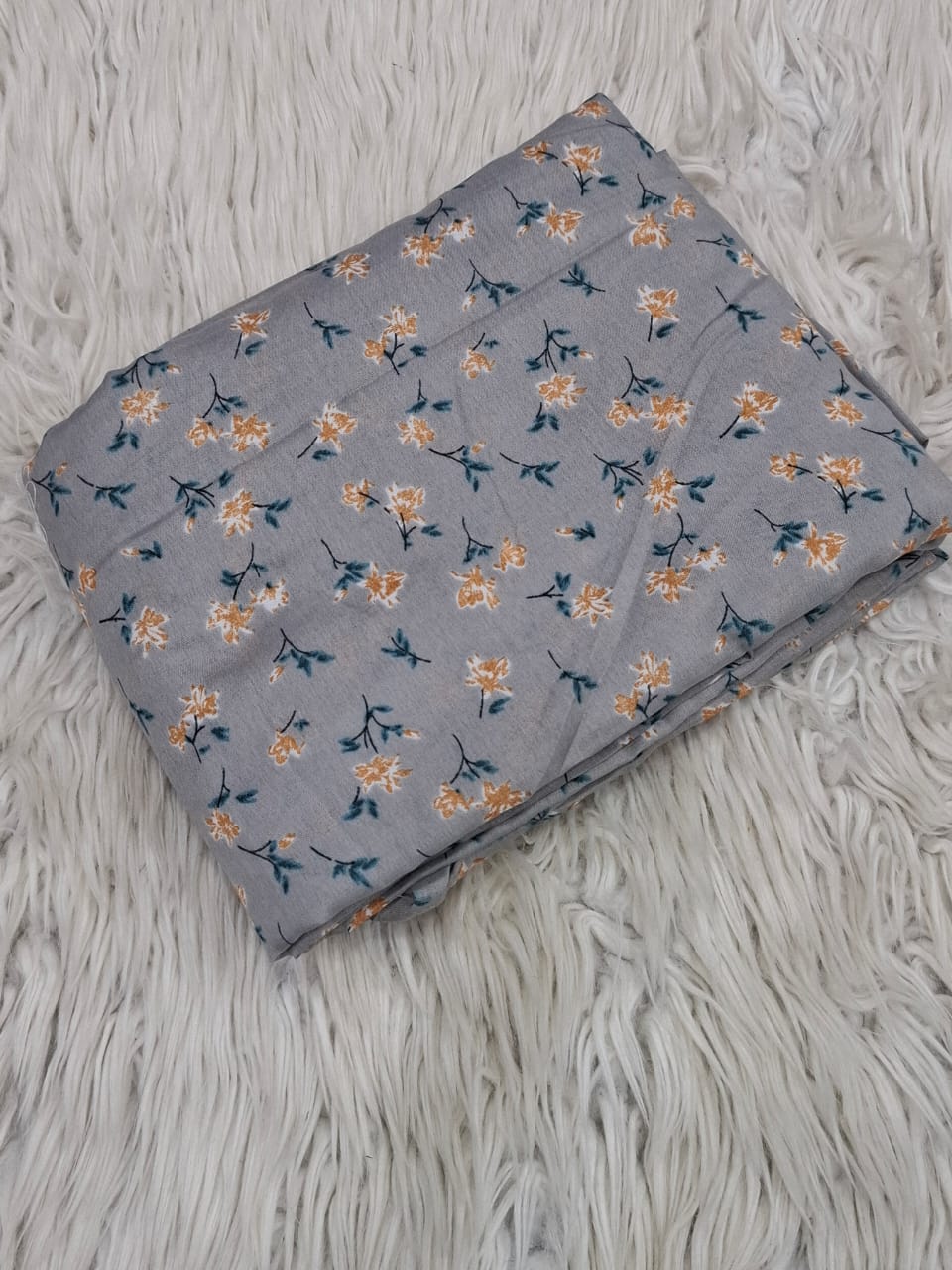 Big Size Full Coverage Namaz Chadar Full Sleeves Lite Grey