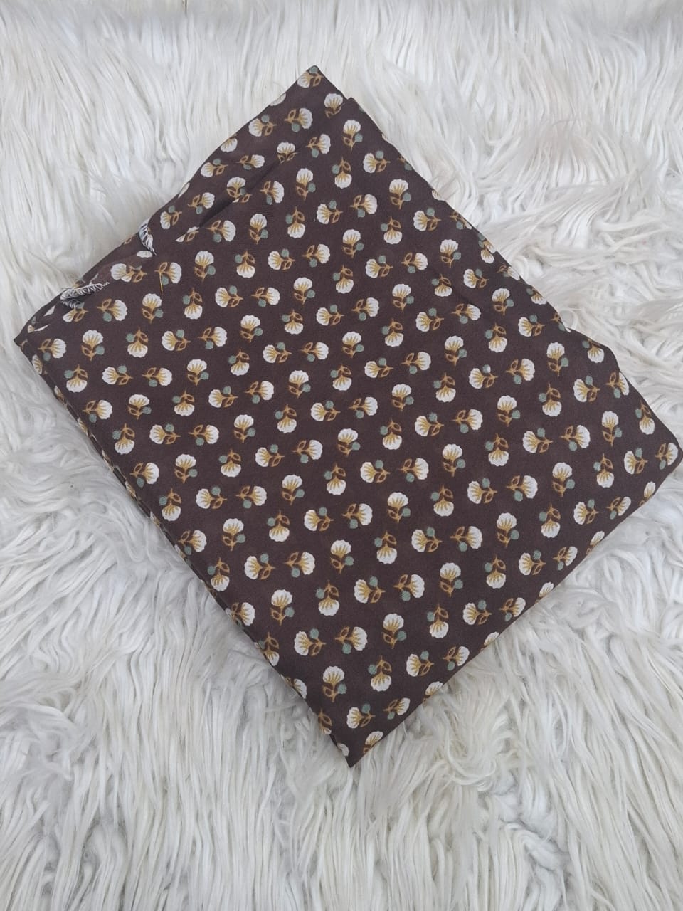 Big Size Full Coverage Namaz Chadar Full Sleeves Dark Brown