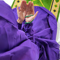 Big Size Full Coverage Namaz Chadar Full Sleeves Purple