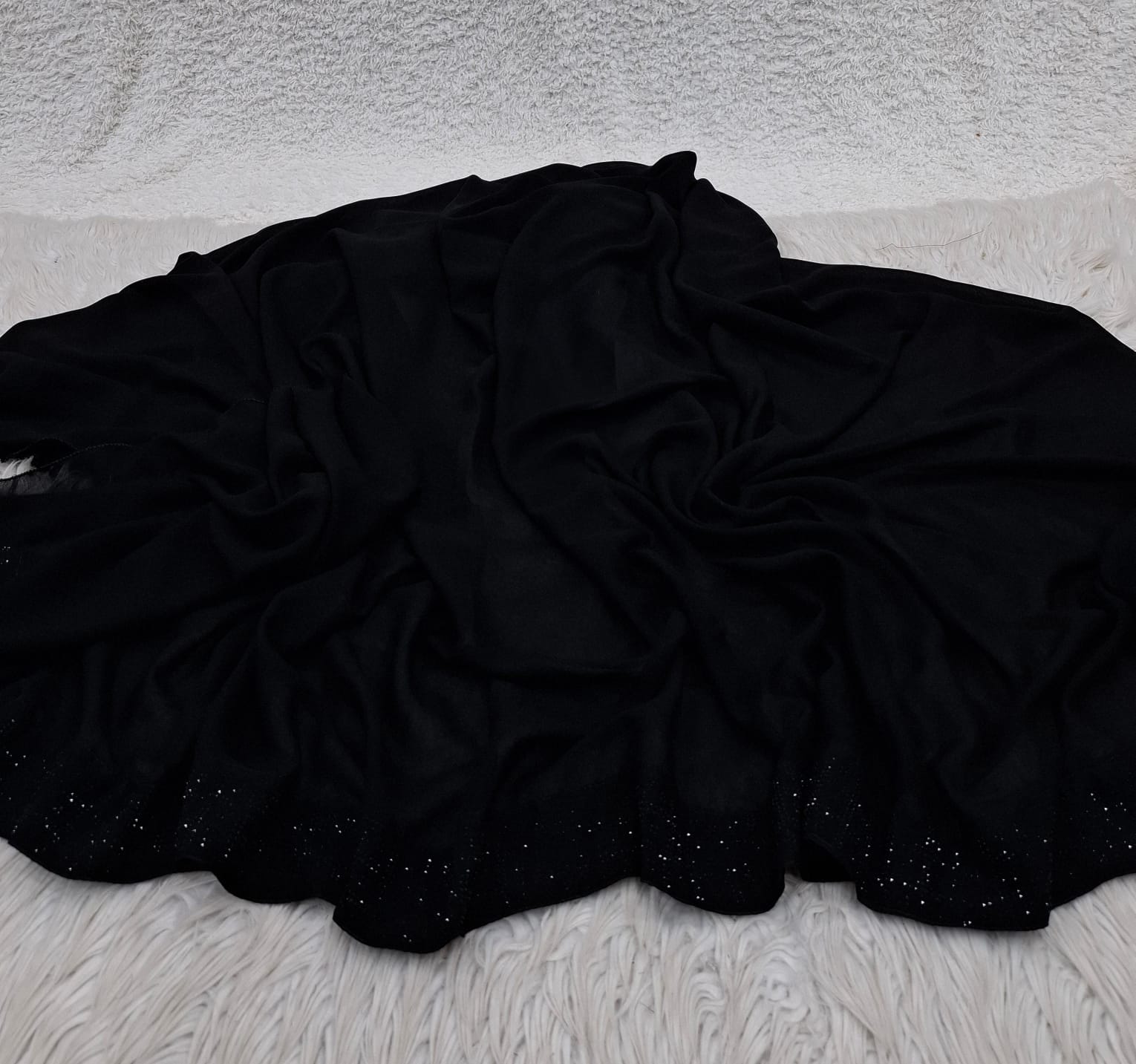 Stone border irani chadar (round)