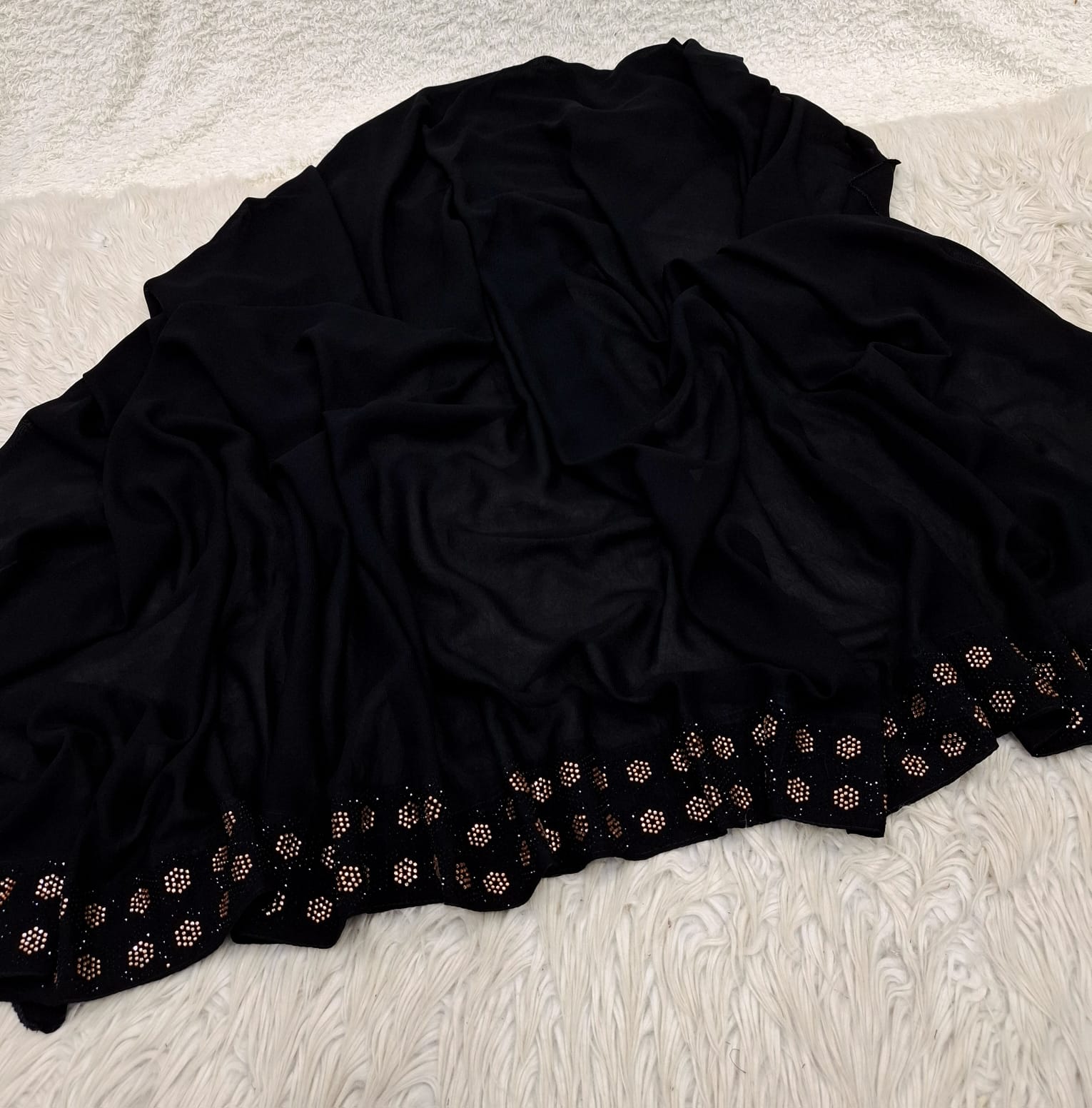 Stone border irani chadar (round)