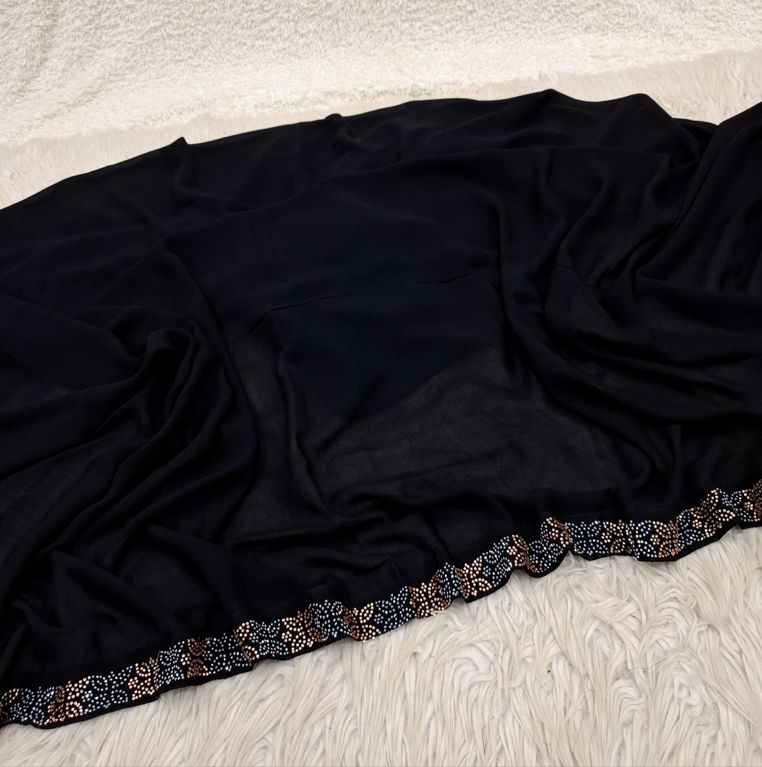 Stone border irani chadar (round)