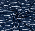 Ripple Chiffon Hijab Navy blue