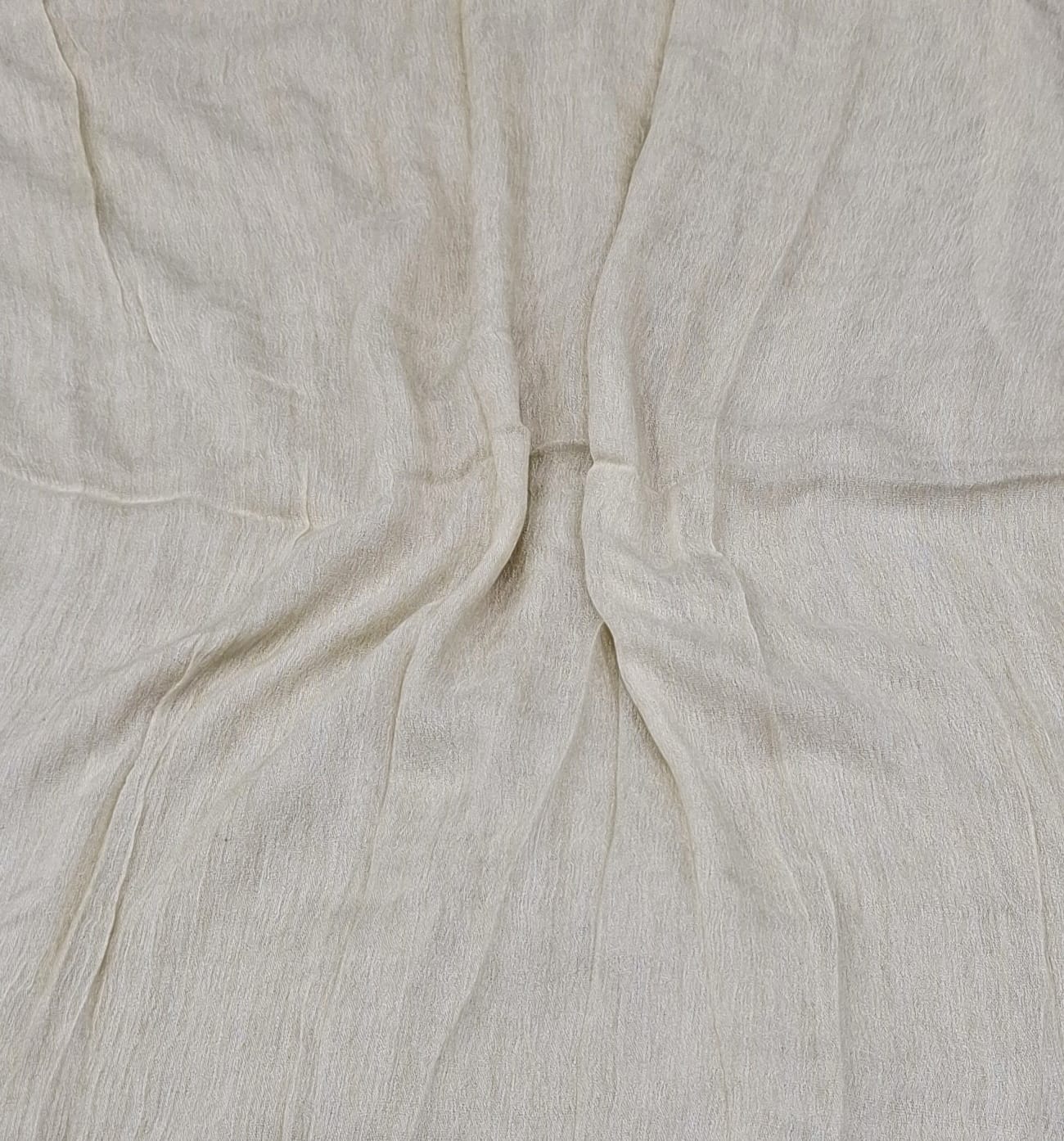 Velour Lawn Scarf Cream