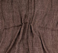 Velour Lawn Scarf Rust brown