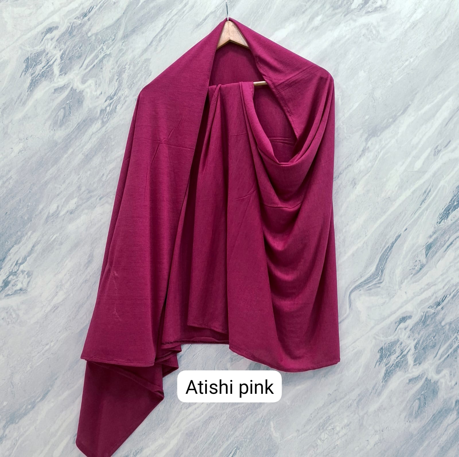 Jersey Scarf Atishi Pink