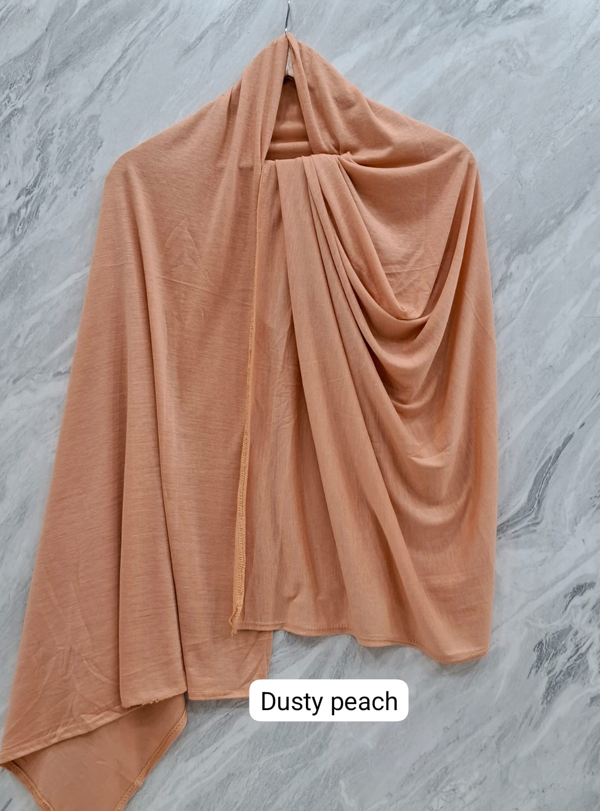 Jersey Scarf Dusty Peach